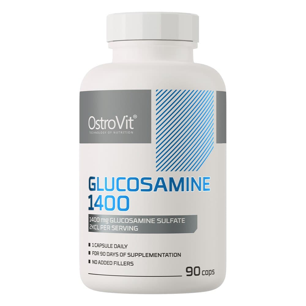 OstroVit - Glucosamine 1400 - 90 Caps – OstroVit förpackning