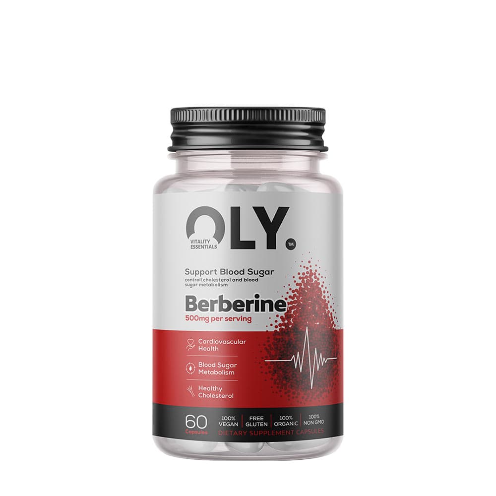 Oly - Berberine - 500mg - 60 vcaps – Oly förpackning